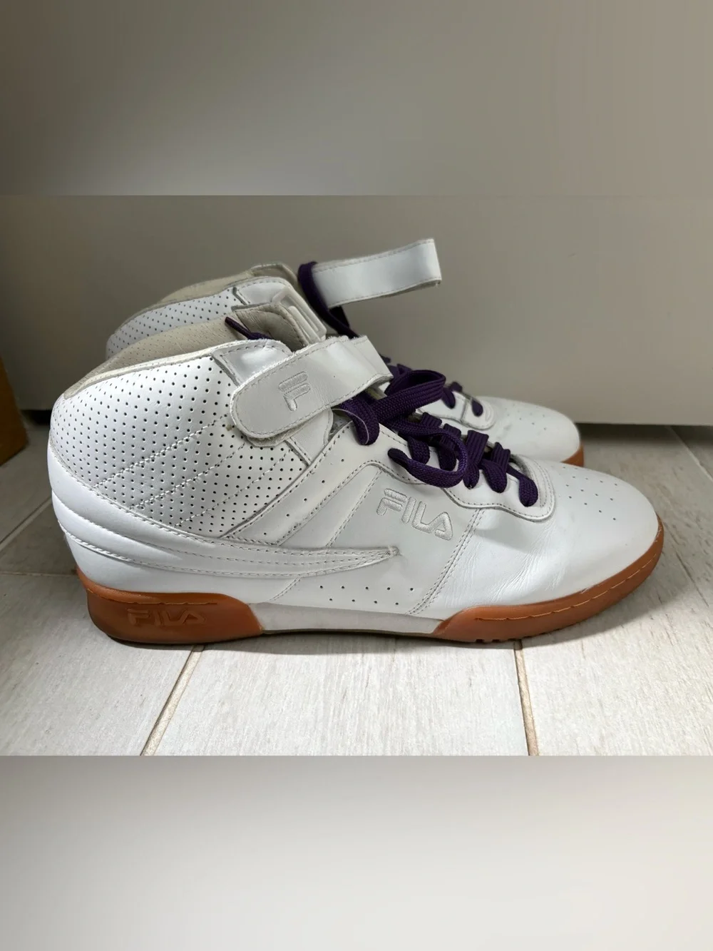 Fila Men's F-13 M fashion-sneakers men size 12 white